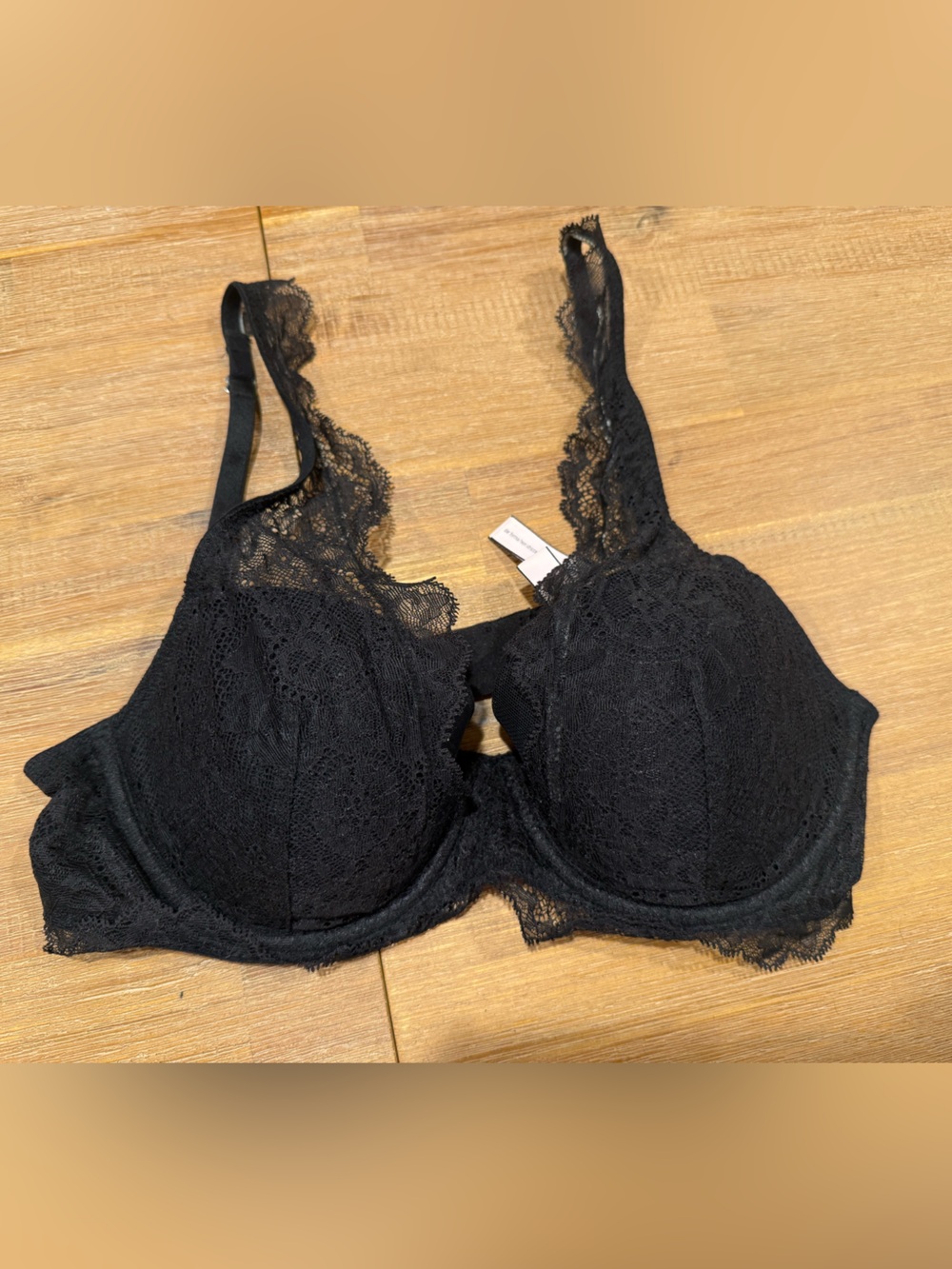 Victoria's Secret Black Lace Underwire Bra